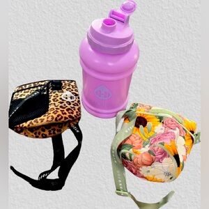 Purple Hydrojug with 2 sleeves